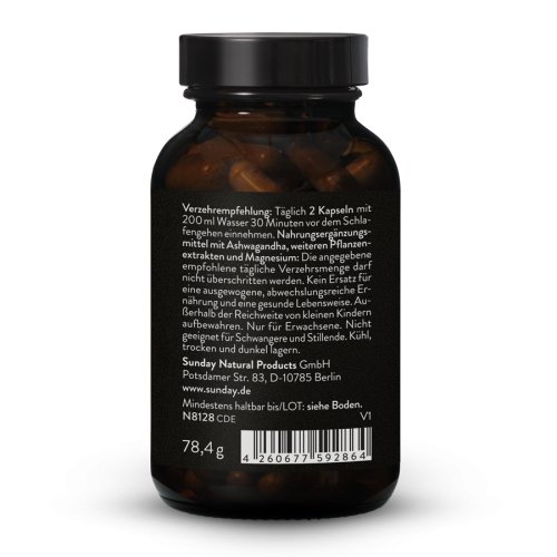 Sunday Natural Products  Muscle RecoverAshwa Pro Komplex