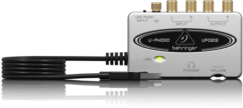 Behringer U-Phono UFO202 USB Vinyl Audio Interface