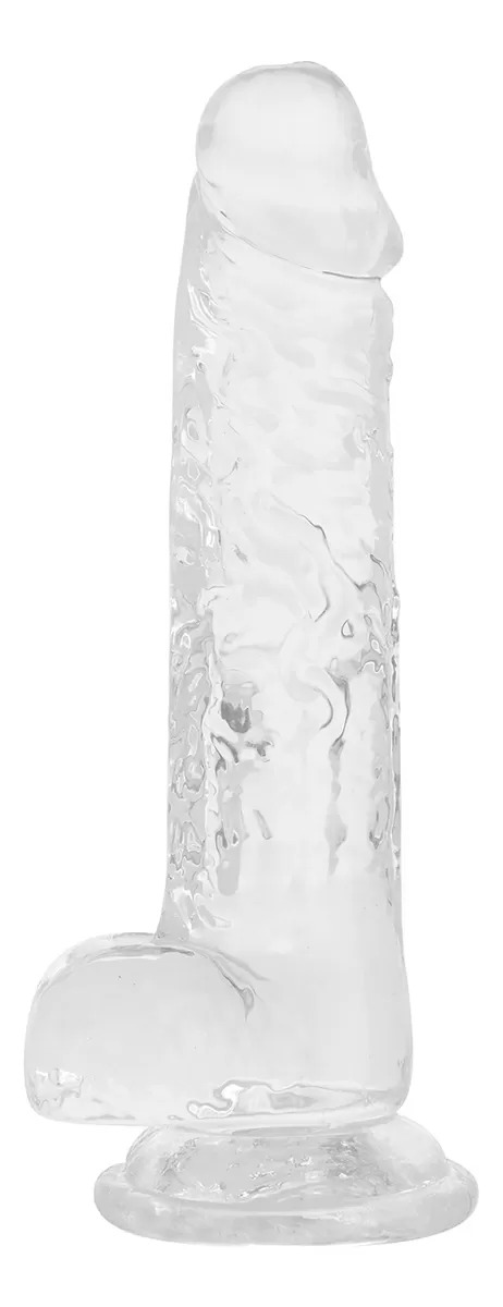 Willie City Classic Realistisk Klar Dildo - 19,5 cm - 1 stk.