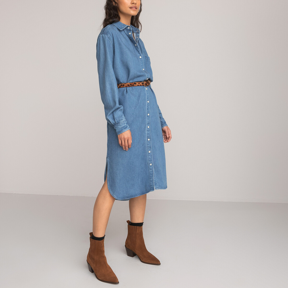 COLEÇÕES LA REDOUTE<br>Botim de camurça, Assinatura DORIANE