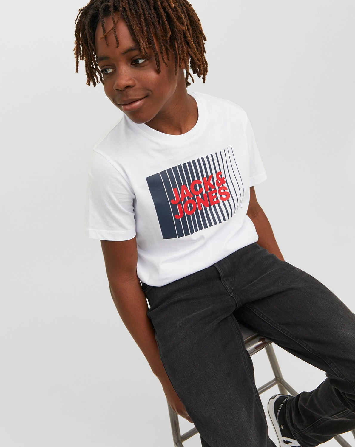 T-Shirt LOGO in white