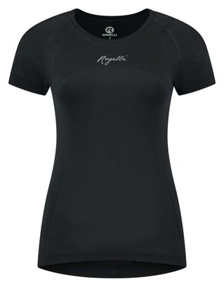 Mailot Manches Courtes Rogelli Essential Rose Femme