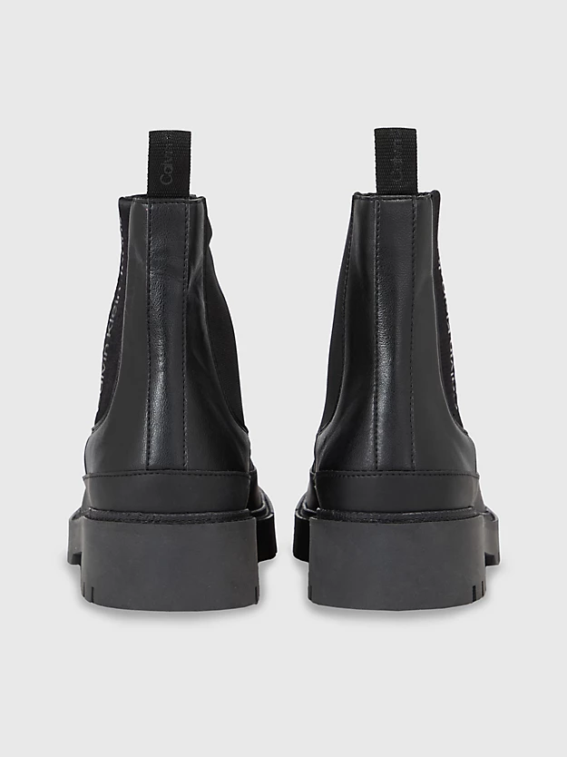 Botas de couro ecológico