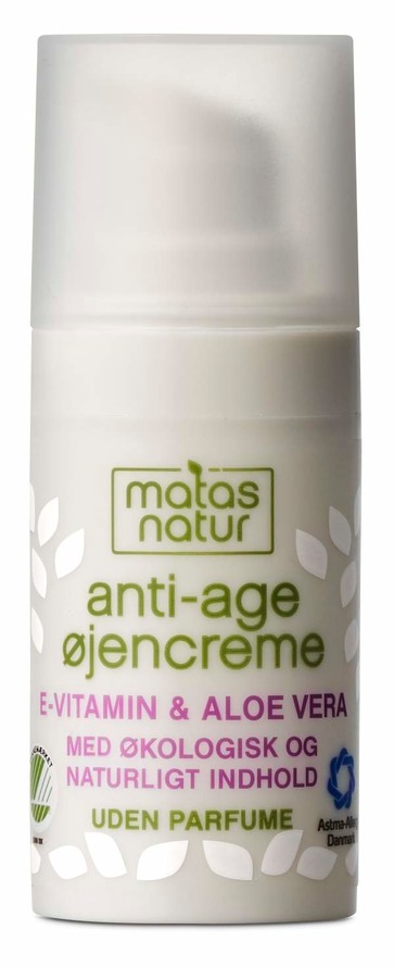 Matas Natur Aloe & E-vitamin Anti-Age Øjencreme 15 ml