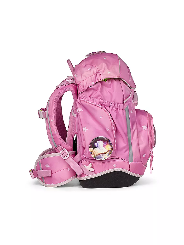ERGOBAG Schultasche Set 6tlg Pack Wolkenzauber rosa