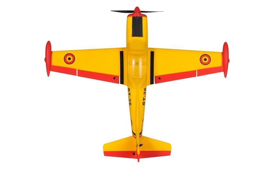 Warbird Mini SF260 450 mm, Gelb, RTF<br>Kleines 4-Kanal RC-Flugzeug mit Gyro