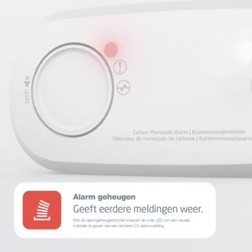 FireAngel Koolmonoxidemelder Inclusief 10 jaar Vervangbare Batterij