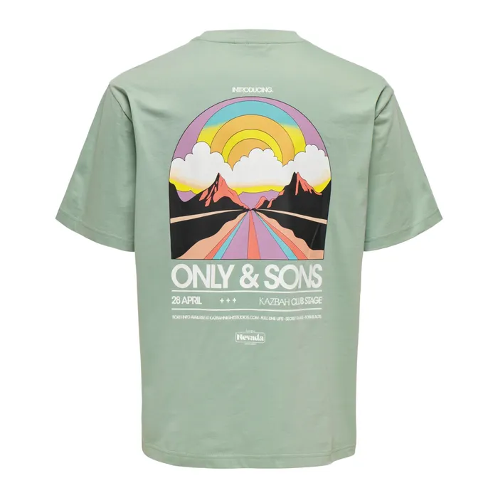 Only & Sons Kazbah Print Relaxed Shirt Heren