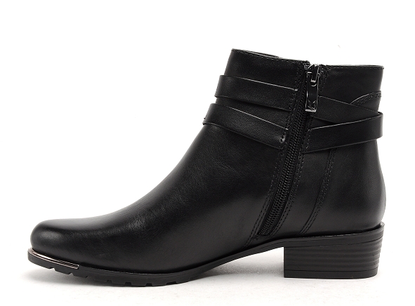 Caprice boots bottine plates femme 2530929 noir