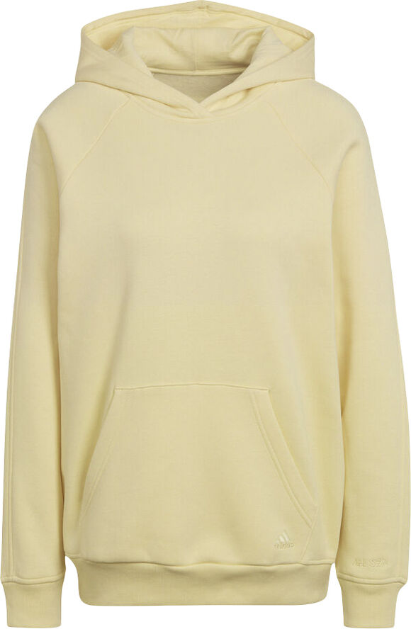 adidas ALL SZN Fleece Boyfriend hættetrøje Gul