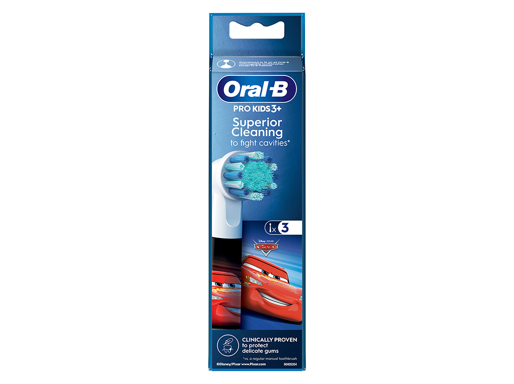 RECARGA ESCOVA ORAL B STAGES PRINC/CARS/MICKEY 3UN