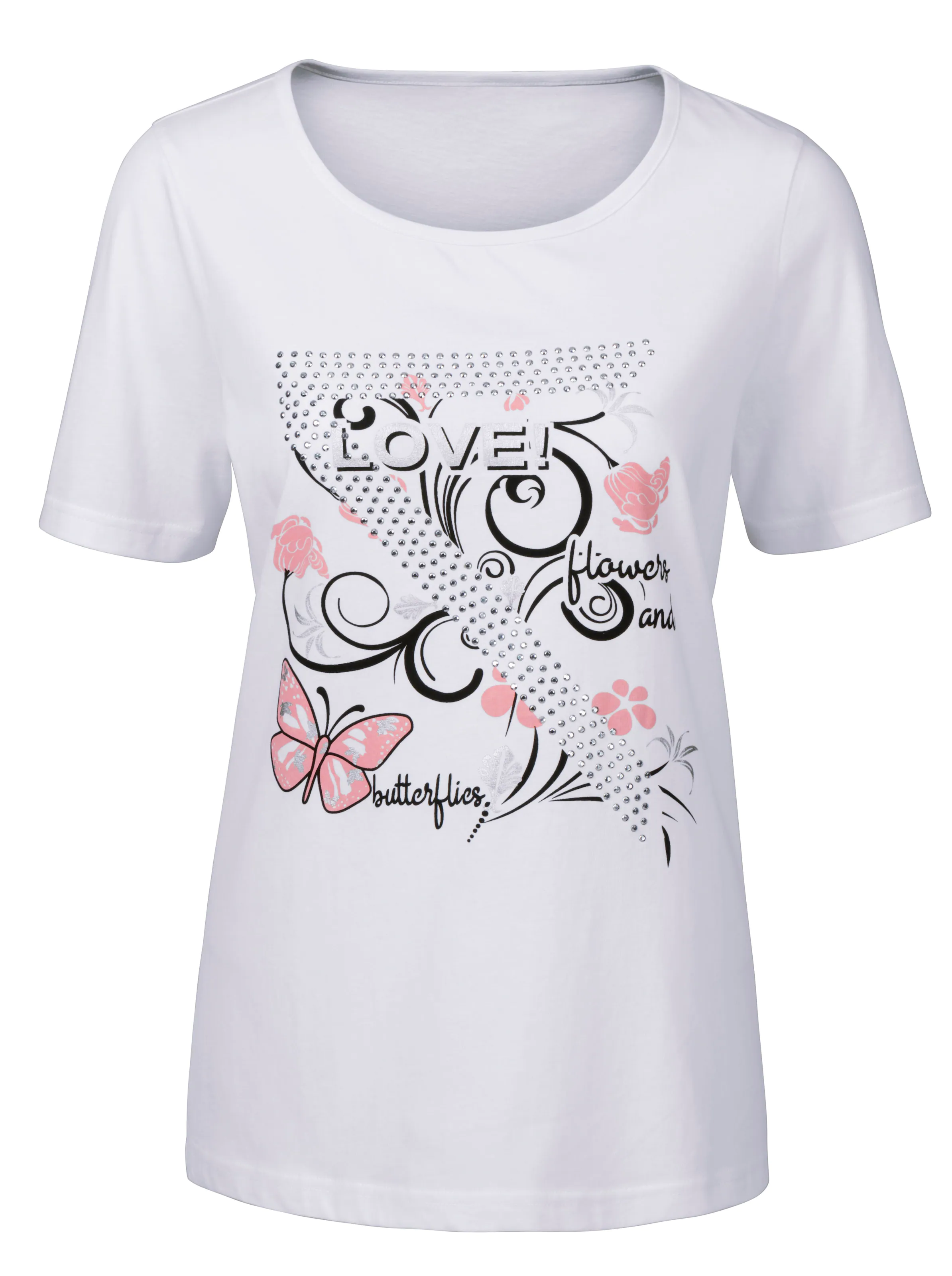 T-Shirt in weiß