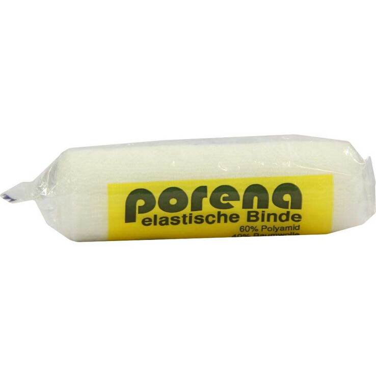 Porena elastische Mullbinde binde 10cm Cello weiß, 1 St