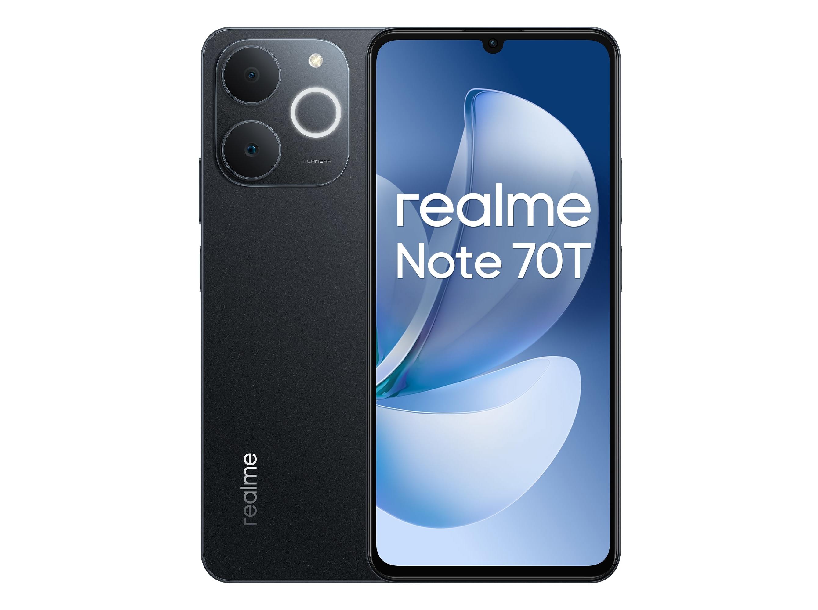SMARTPHONE REALME NOTE 70T 4/256GB OBSIDIAN BLACK