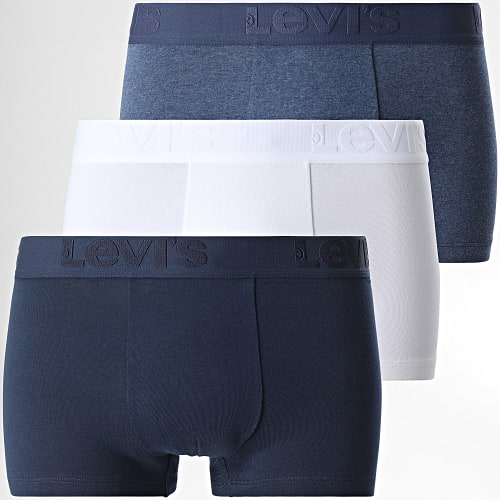 Lot De 3 Boxers 905045001 Blanc Bleu Marine