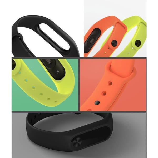 2-Pak - Xiaomi Mi Band 5/6 - Silikonarmbånd