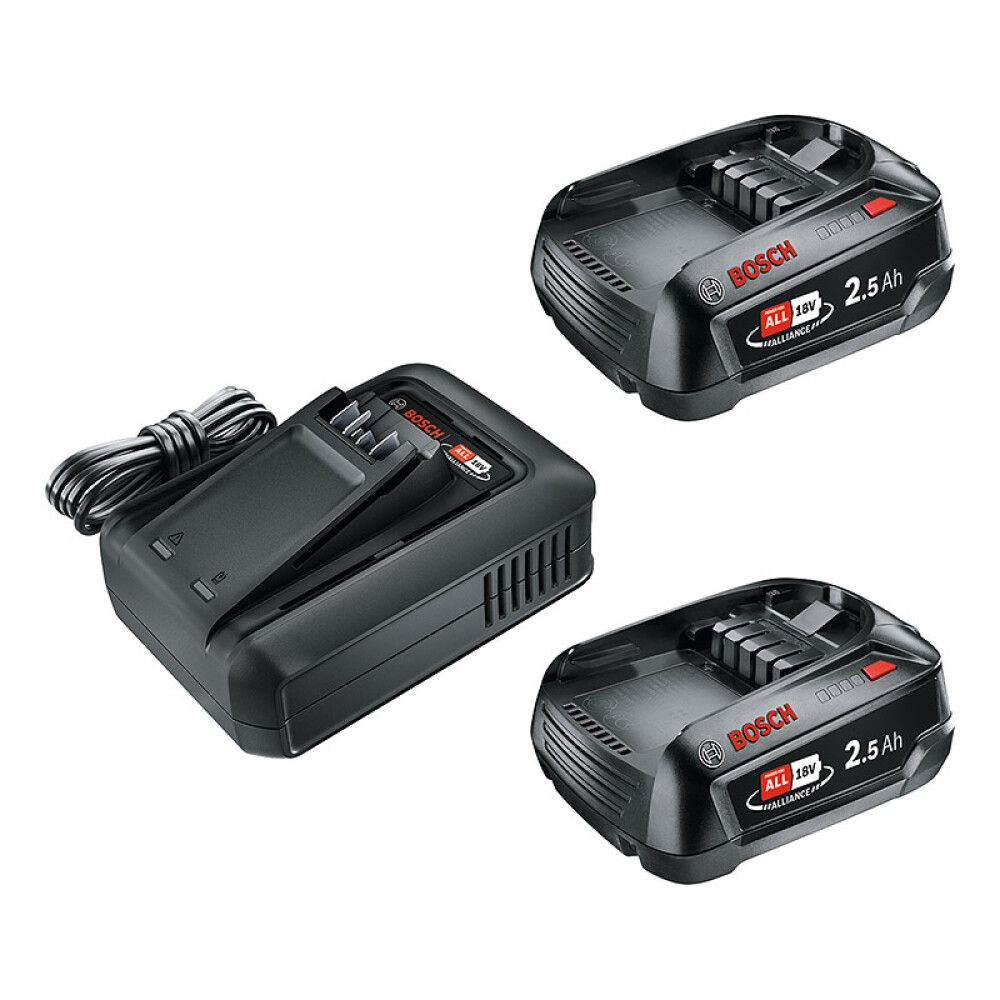 BATTERISETT BOSCH POWER FOR ALL 18V 2X2,5AH