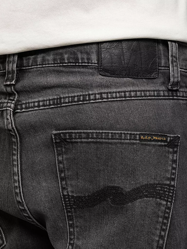 NUDIE JEANS Jeans Slim Fit Lean Dean schwarz