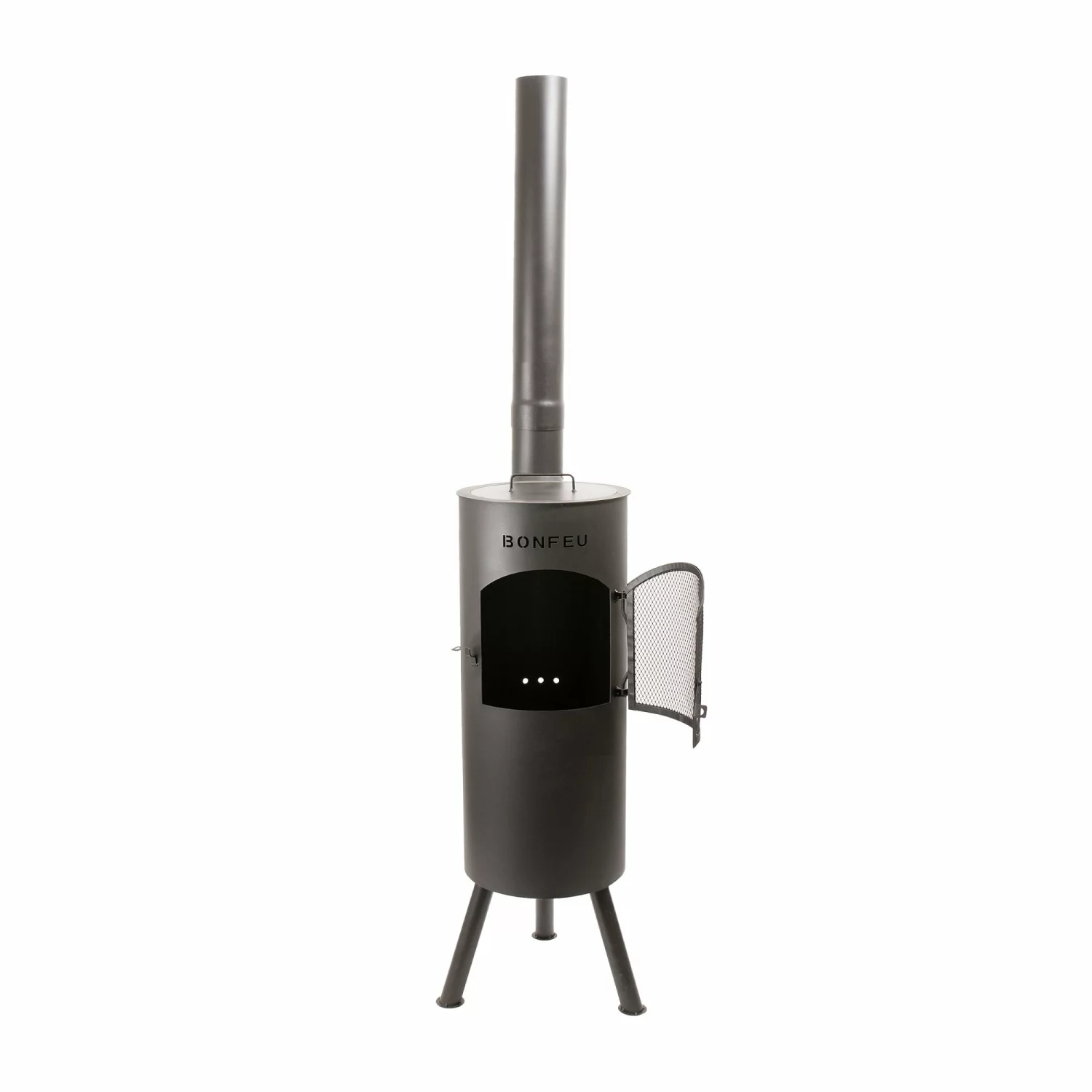 BonFeu 3002 Tuinhaard BonGiano LP - Zwart - 164cm - 30cm