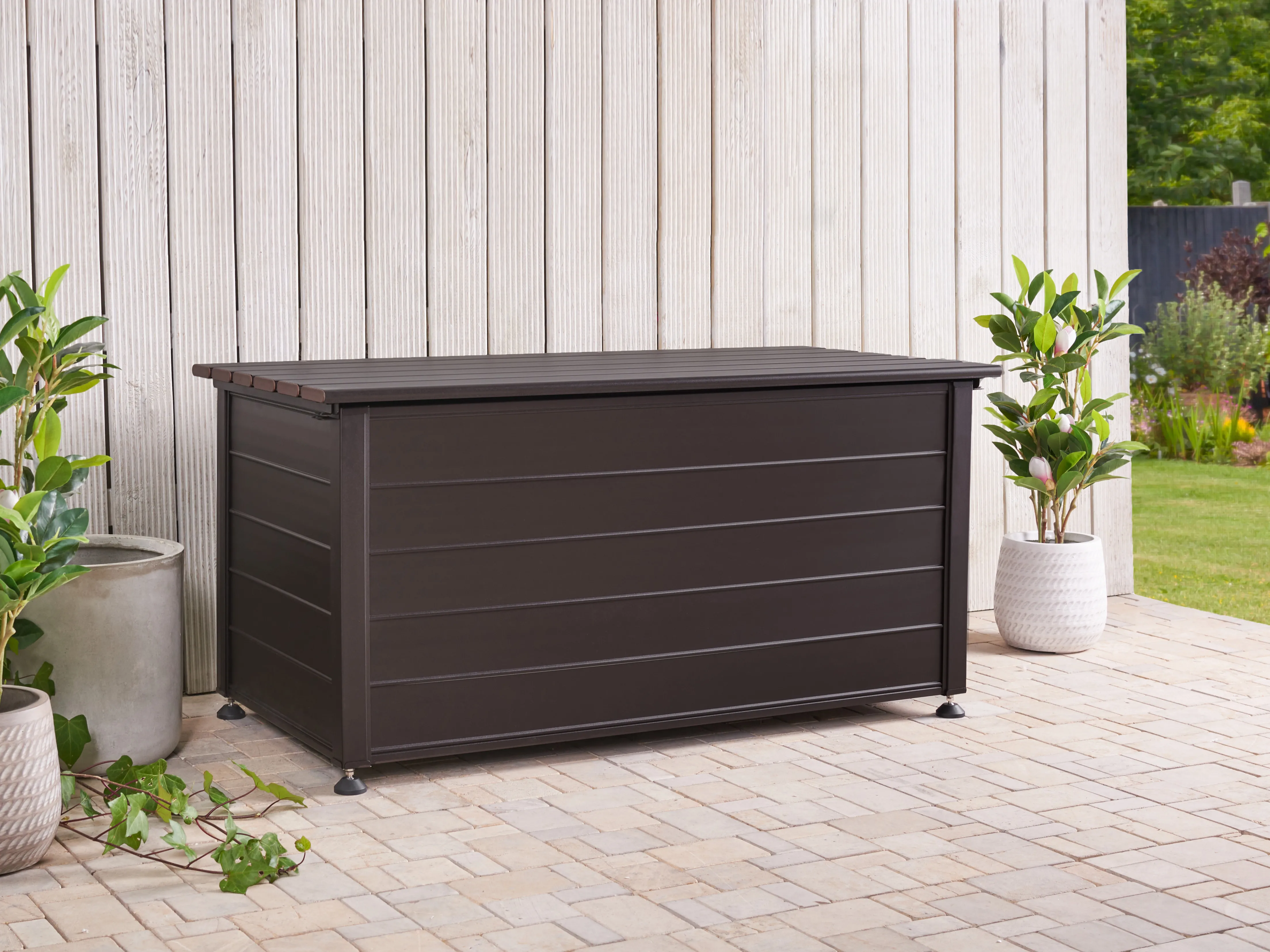Kussenbox CAMPALTO 123 cm 60 cm Donkerbruin