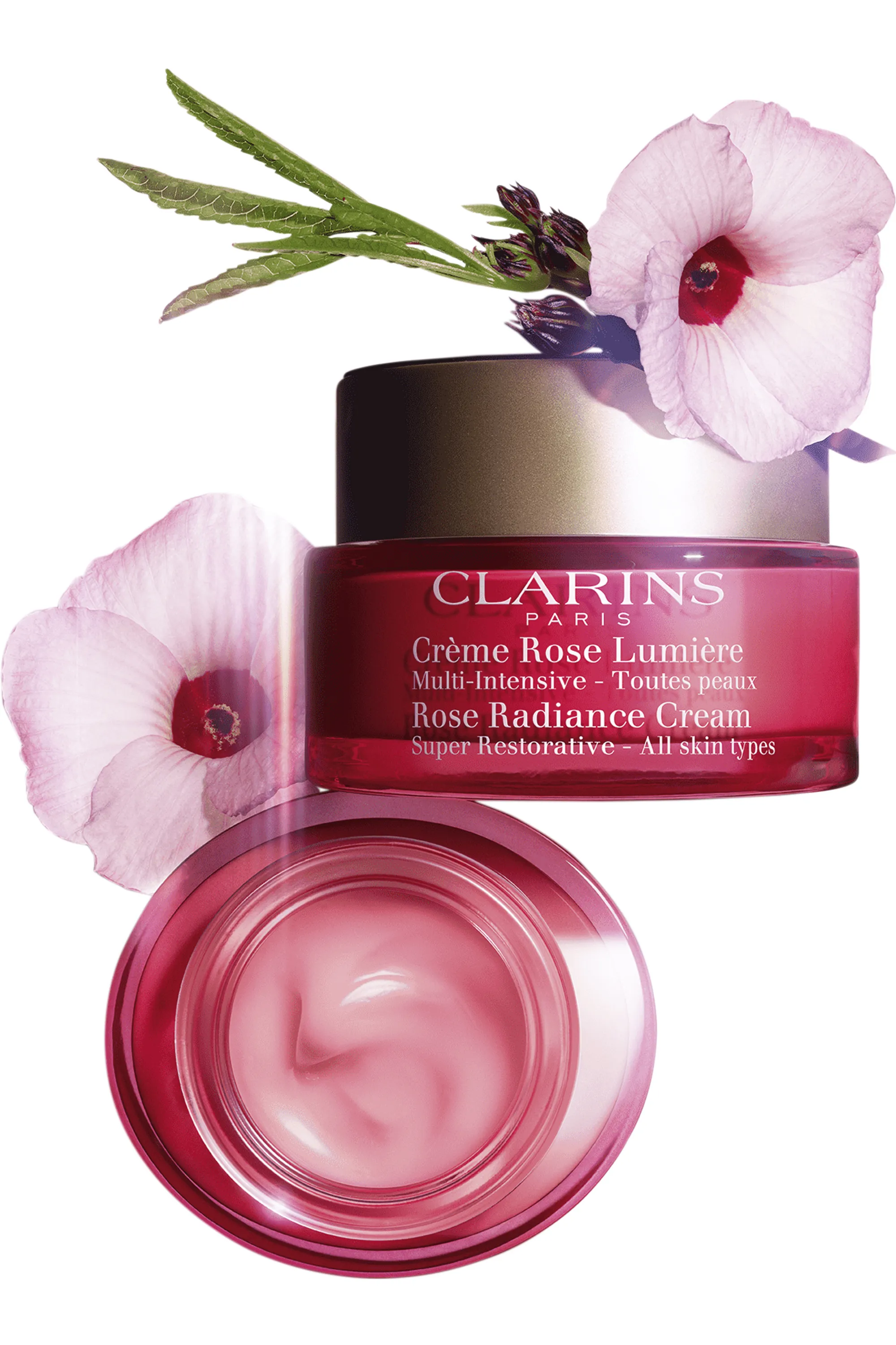 Clarins Crème Rose anti-âge Lumière Multi-Intensive-50 ml