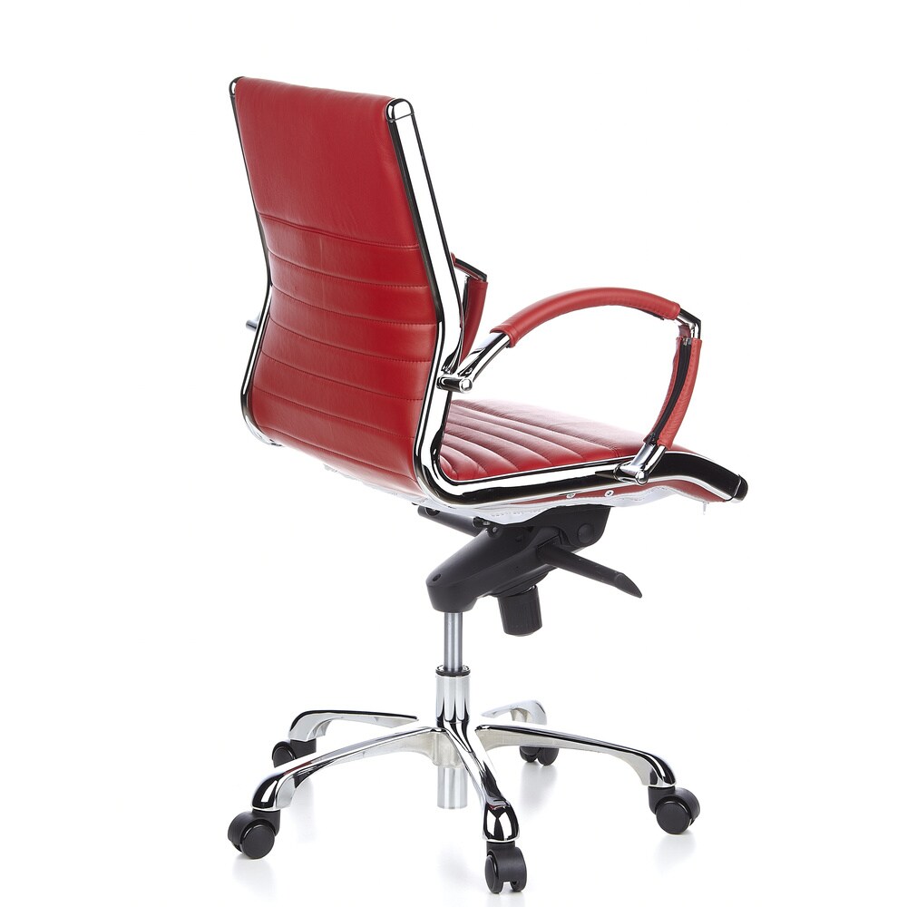 Profi Chefsessel PARMA 10 Leder mit Armlehnen hjh OFFICE