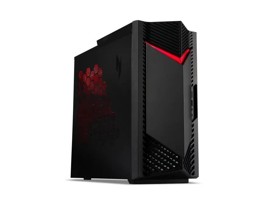 Acer Nitro 50 N50-656 - Tower gaming - Core i5 i5-14400F / op til 4.7 GHz - RAM 16 GB - SSD 512 GB - NVMe - GeForce RTX 4060 - IEEE 802.11ax (Wi-Fi 6E), Bluetooth, Gigabit Ethernet - Win 11 Home - skærm: ingen
