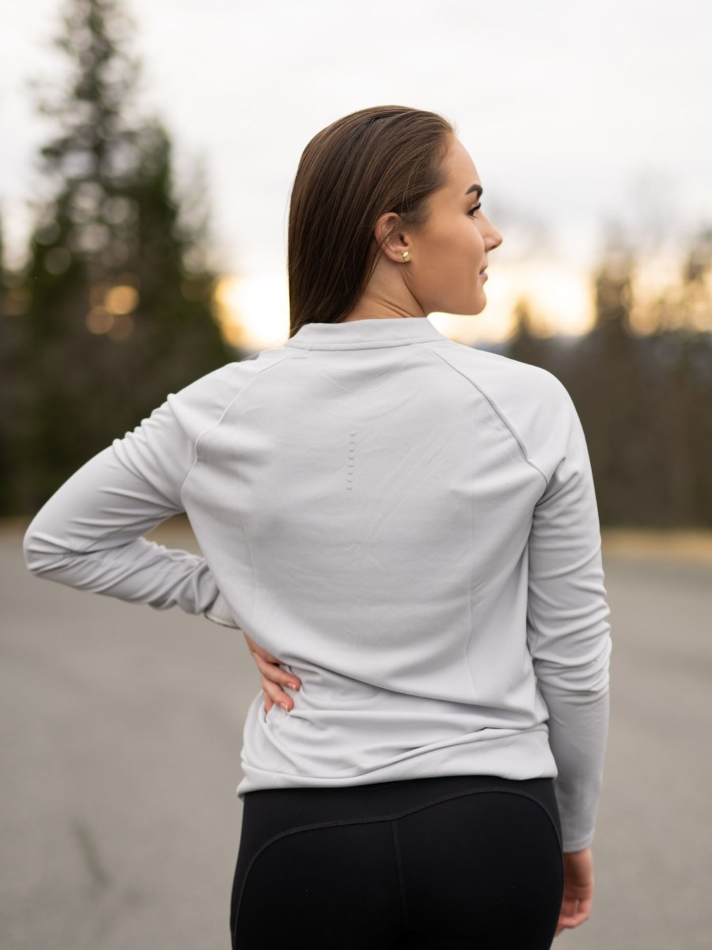 Swoosh Run Top Crew