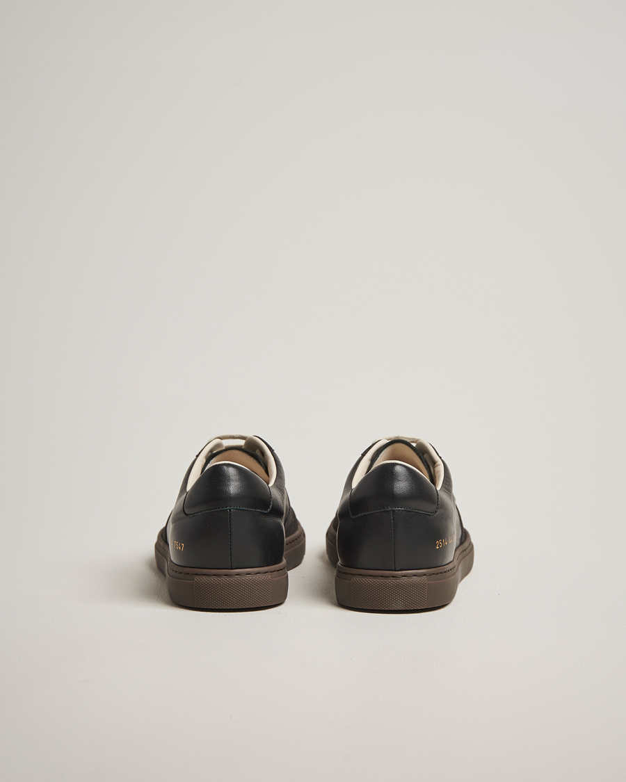 Common Projects BBall Slim Gum Sole Sneaker Black