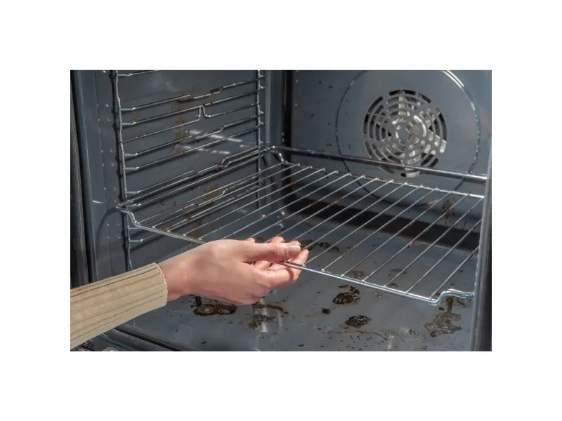 Whirlpool W Collection W7 OS4 4S1 P BL - Ovn - til indbygning - niche - bredde: 56 cm - dybde: 55 cm - højde: 58.3 cm - med selv-rengøring - Klasse A  - sort