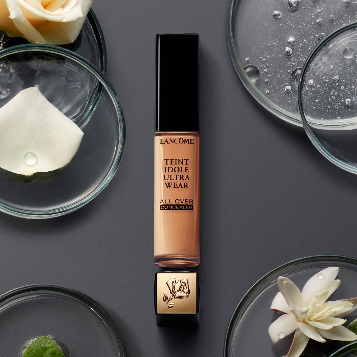 LANCÔME Teint Idole Ultra Wear All Over Concealer Correcteur et Fond de Teint 2 en 1 - Tenue &  Hydratation 24h