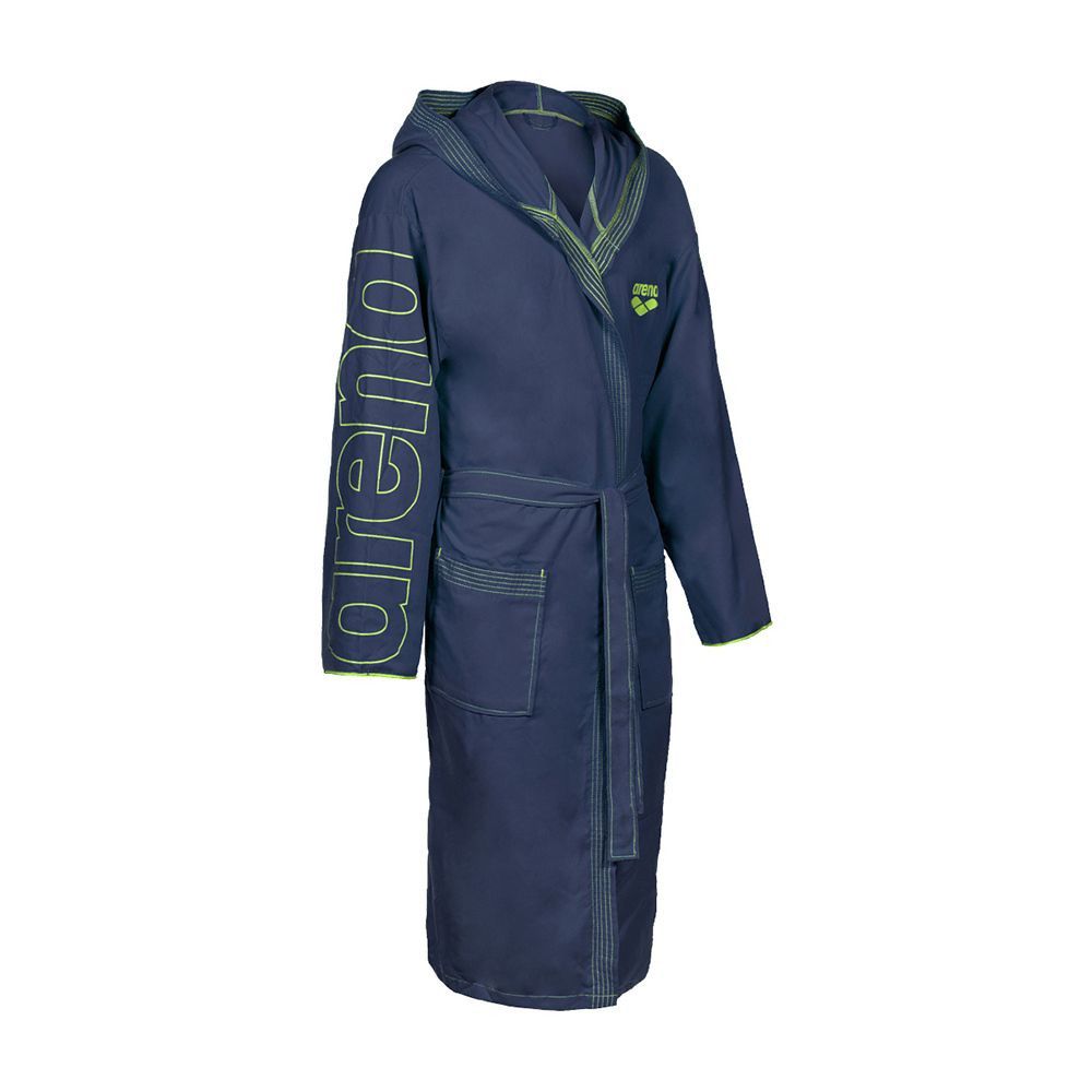 Arena ZEAL PLUS - Peignoir navy/lime