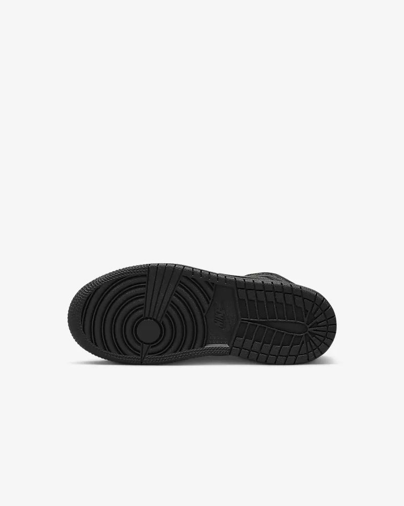 Chaussures Nike Jordan 1 Mid Noir pour enfant