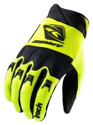 Gants Longs Kenny Track Noir / Jaune Fluo