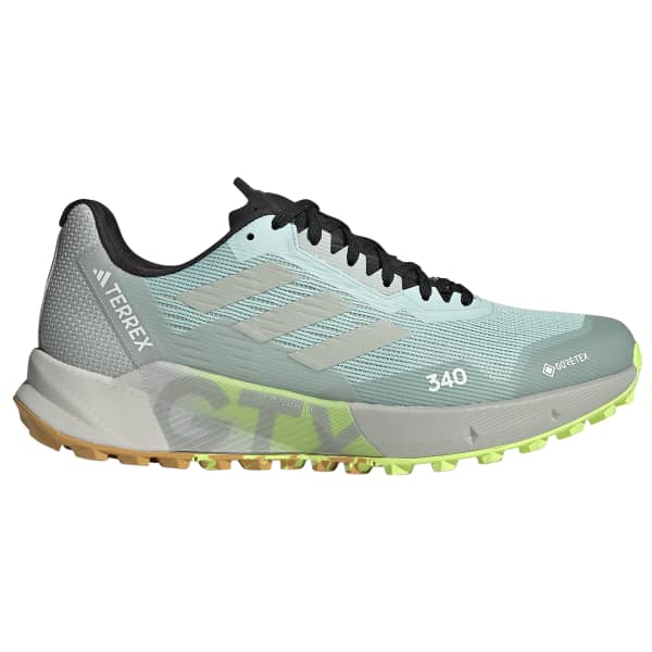 Chaussure trail ADIDAS TERREX AGRAVIC FLOW 2 GORE-TEX SEMI FLASH AQUA/WONDER SILVER/LUCID LEMON