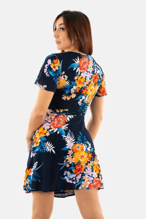 Robe superdry printed mini wrap 2kd anemore navy
