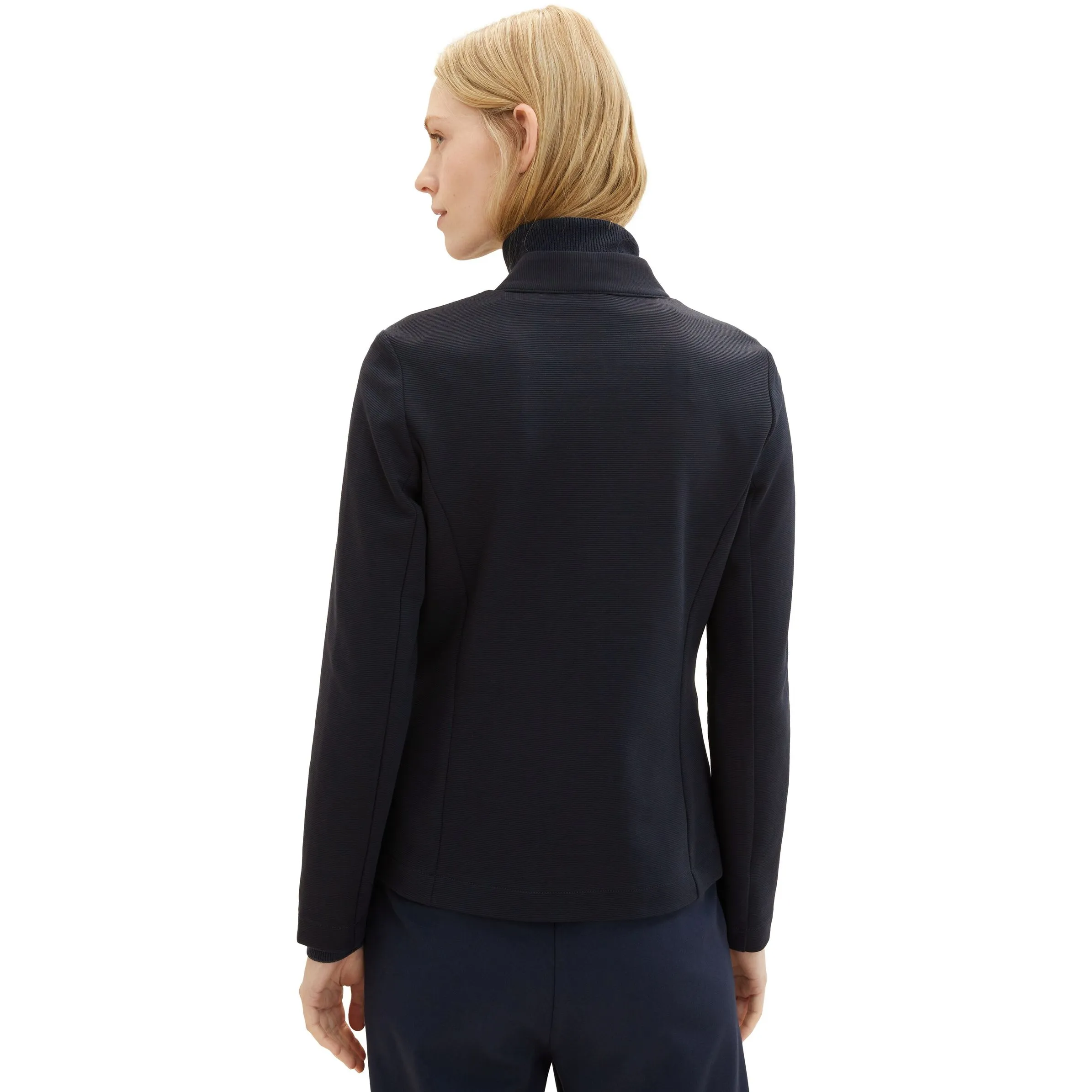 Damen Blazer in Ottoman Ripp