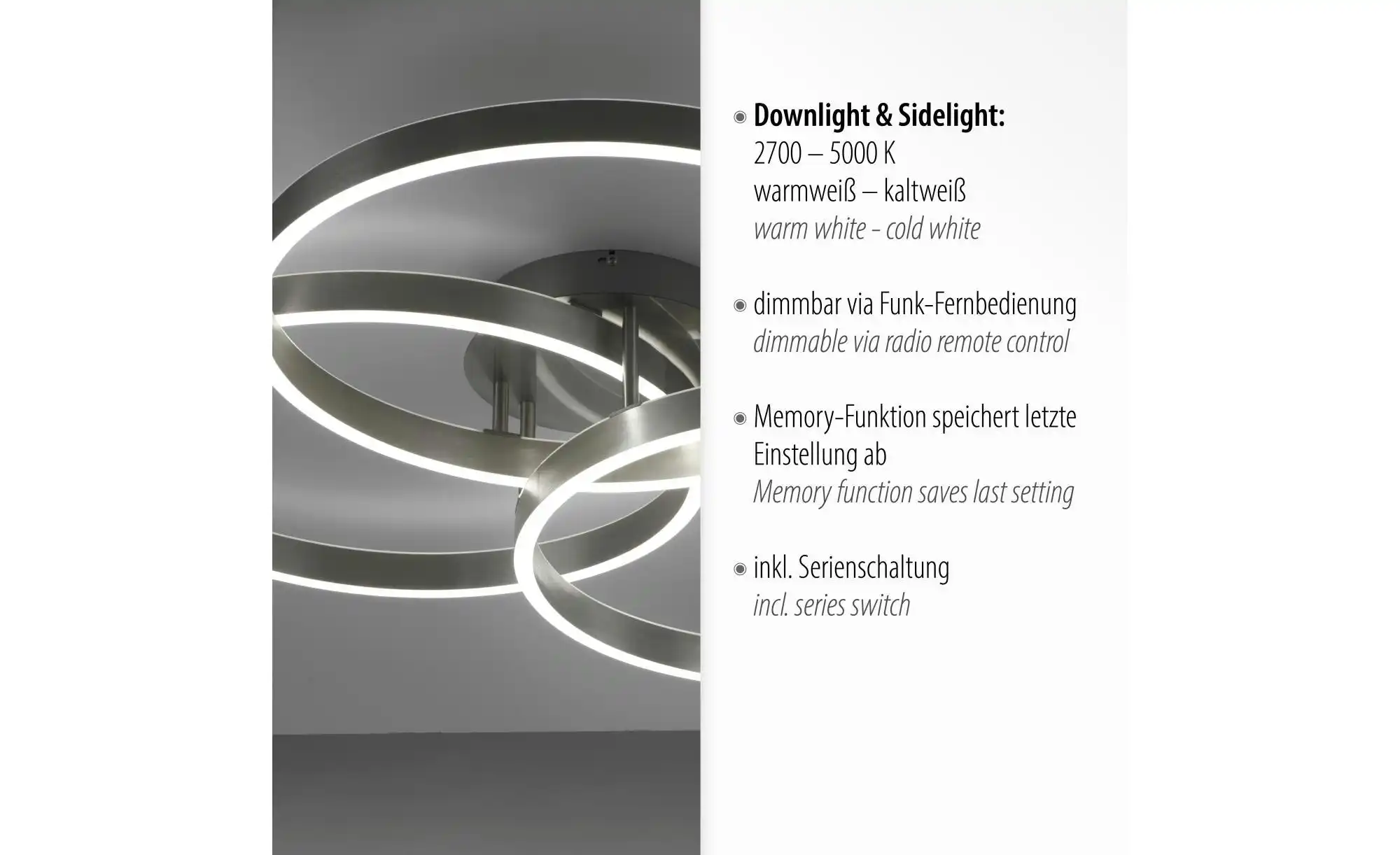 Paul Neuhaus Deckenleuchte