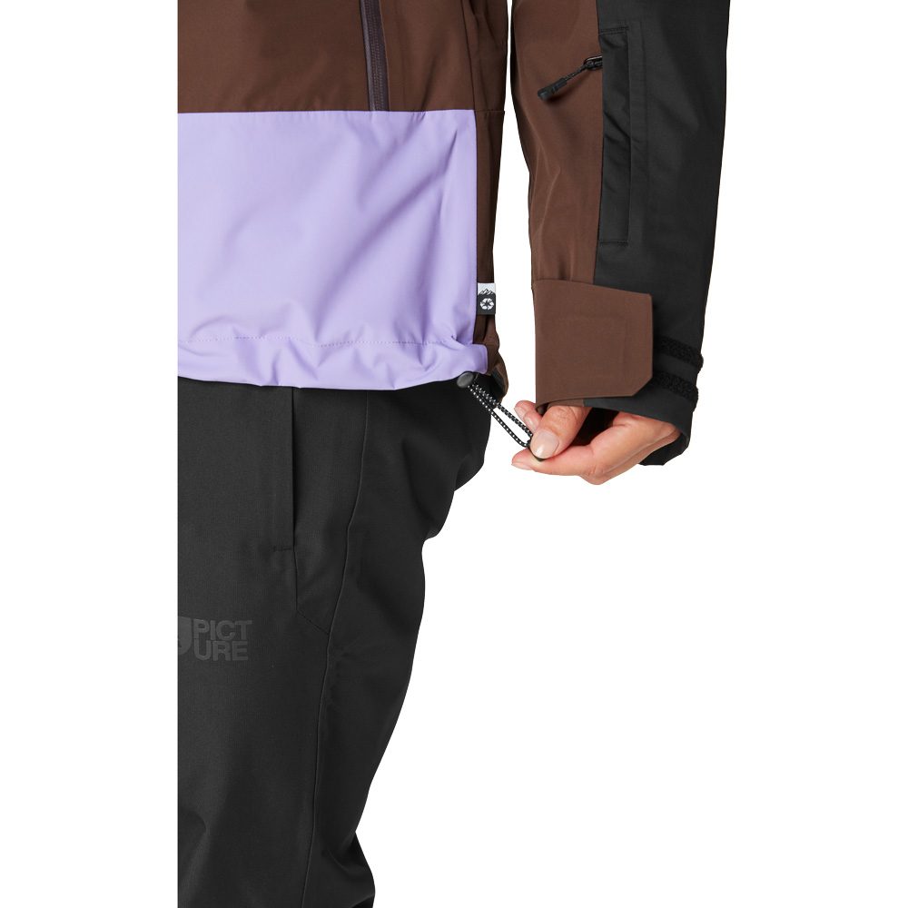 Picture Sylva 3L Hardshelljacke Damen black chicory