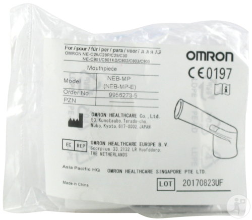 Omron Embout Buccal Pour Les Inhalateurs À Compresseur C28 Et C801 Pièce 1