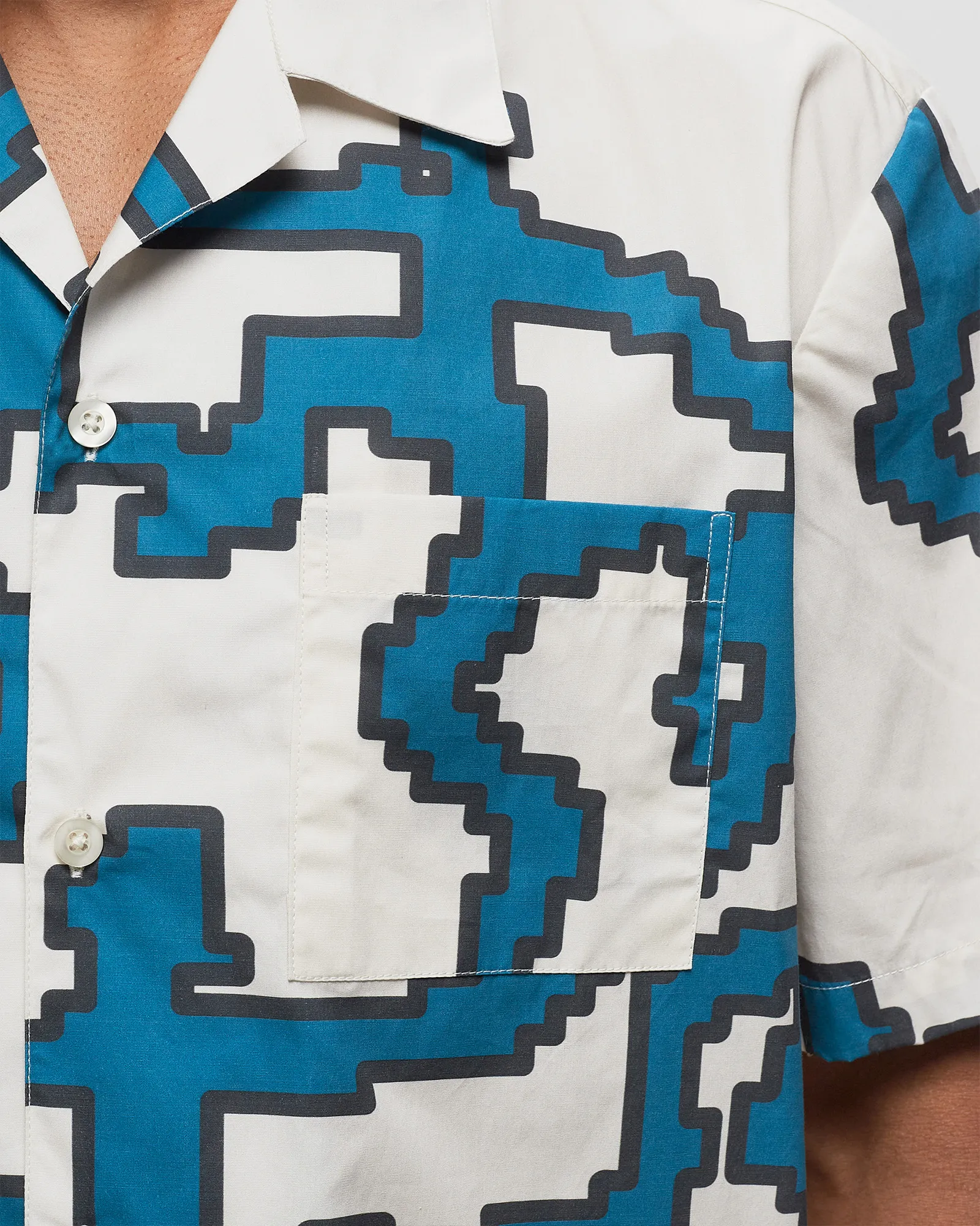 Arte Antwerp Pixel Dancer Bowling Shirt