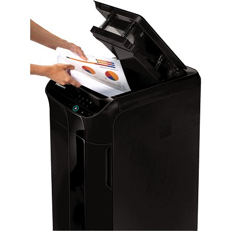 Fellowes 100135793 destructeur de papier Déchiquetage des confettis Noir