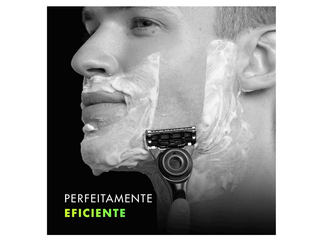 RECARGA DE LÂMINAS COM BARRA EXFOLIANTE GILLETTE LABS 4 UN