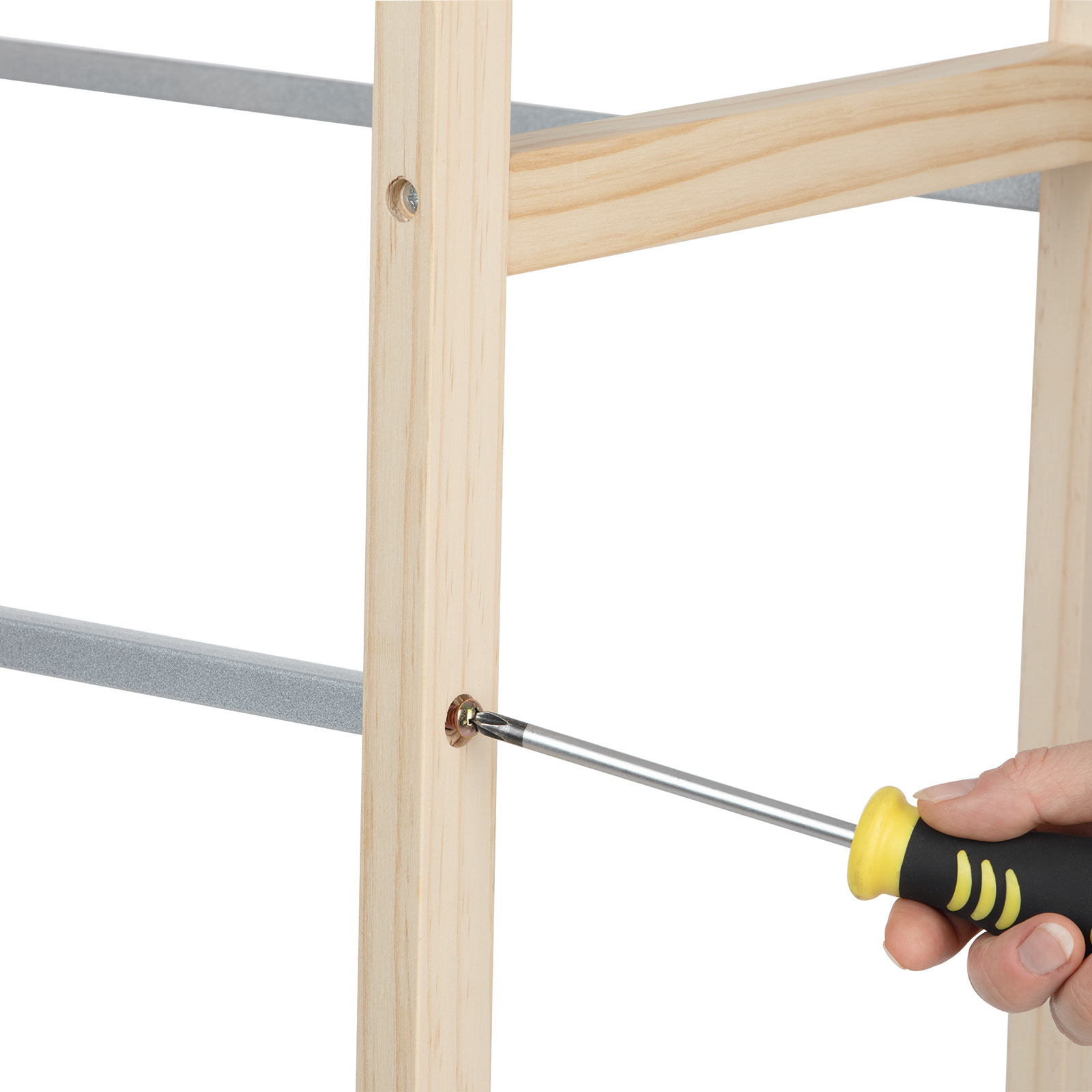 EASYmaxx Getränkekisten-Regal - Kiefernholz - 115 cm