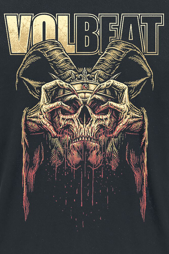 Bleeding Crown Skull | Volbeat T-Shirt Manches courtes