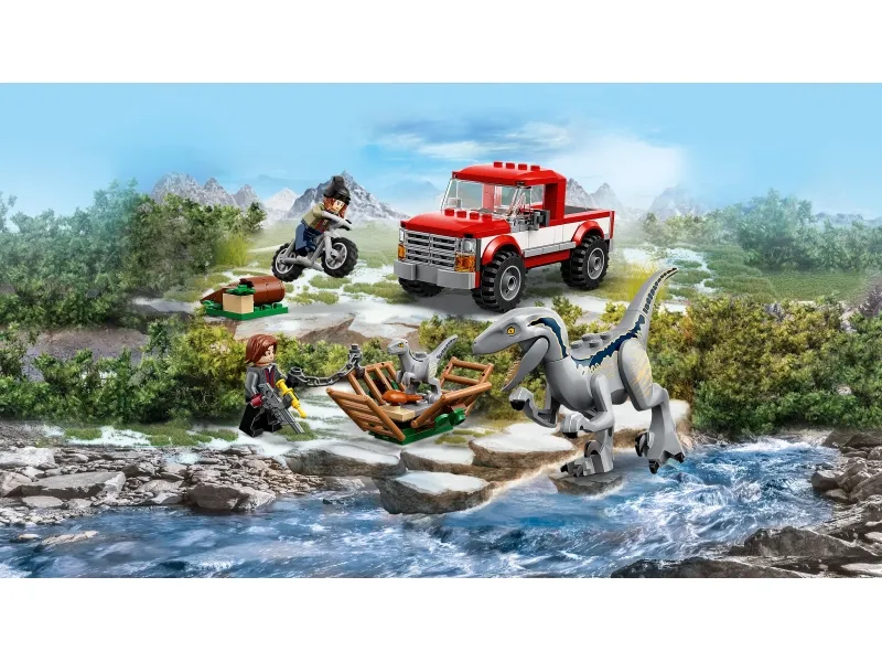 LEGO Jurassic World 76946 Blue og Beta – velociraptor-fangst
