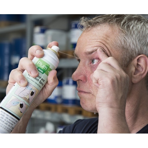 Spray lave-oeil et nettoyant plaies stérile NaCl 0,9%