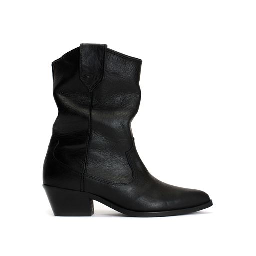 Anonymous Copenhagen Saseline 35 Støvler, Black Grained, 36