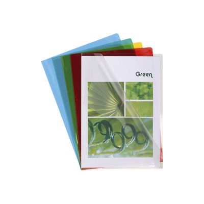 Exacompta - 10 Pochettes coin - A4 - 13/100 - couleurs assorties