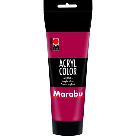 Marabu Acryl Color, Karminrot 032, 225 ml